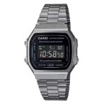 ساعت مردانه کاسیو مدل CASIO A168WGG-1BDF