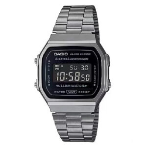 ساعت مردانه کاسیو مدل CASIO A168WGG-1BDF