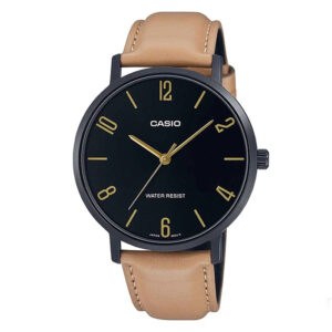 ساعت مردانه کاسیو مدل CASIO-MTP-VT01BL-1BUDF