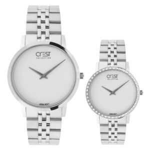 ساعت ست زنانه مردانه کرست مدل CREST 9074-2
