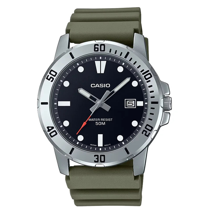 ساعت مردانه کاسیو مدل CASIO MTP-VD01-3EVUDF