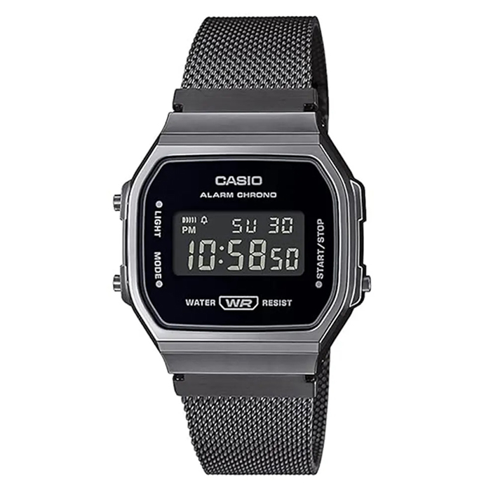 ساعت مردانه کاسیو مدلCASIO A168WEMB-1BDF