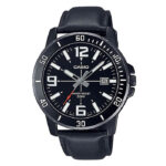 ساعت مردانه کاسیو مدل CASIO MTP-VD01BL-1BVUDF