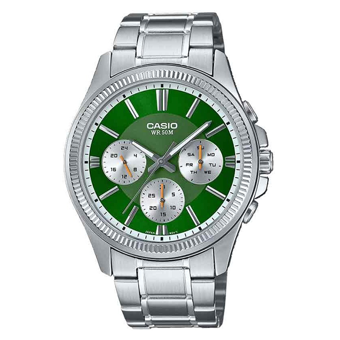 ساعت مردانه کاسیو مدل CASIO MTP-1375D-3AVDF
