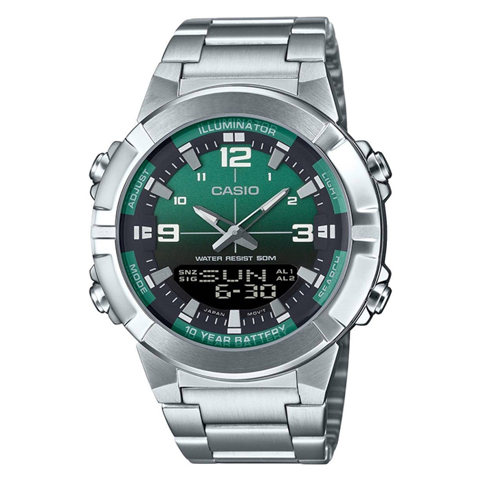 ساعت مردانه کاسیو مدل CASIO AMW-870DA-3AVDF