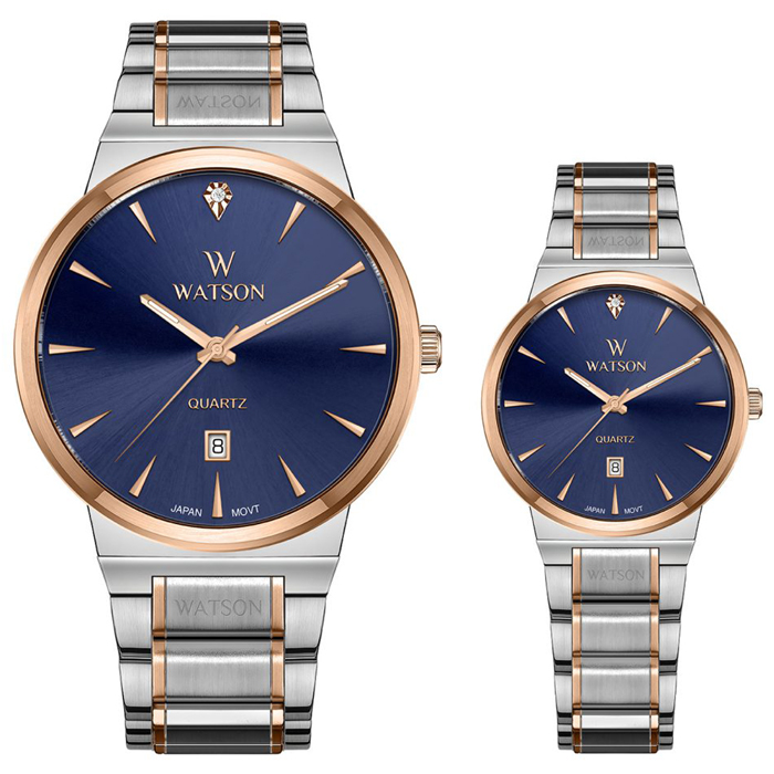 ساعت ست زنانه و مردانه واتسون مدل WATSON W1237GL-360