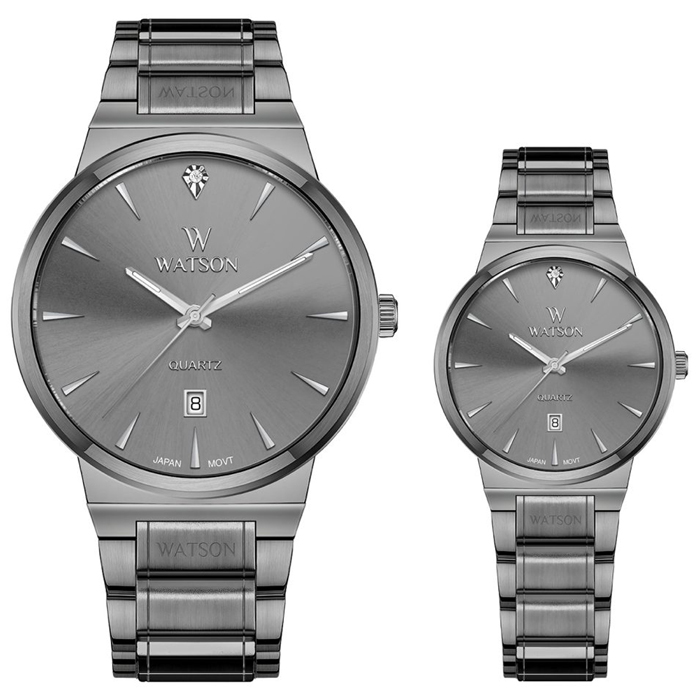 ساعت ست زنانه و مردانه واتسون مدل WATSON W1237GL-704