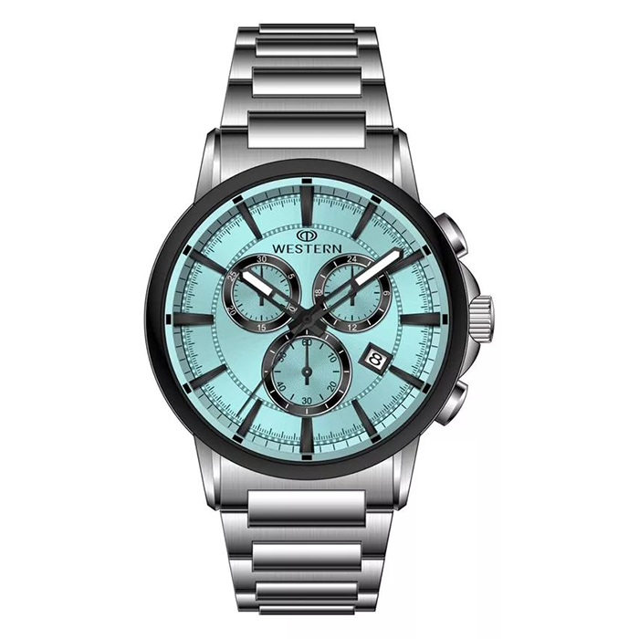 ساعت مردانه وسترن مدل WESTERN W8878GSB070H