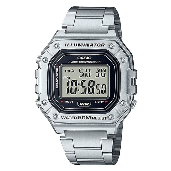 ساعت مردانه کاسیو مدل CASIO W218HD-1AVDF