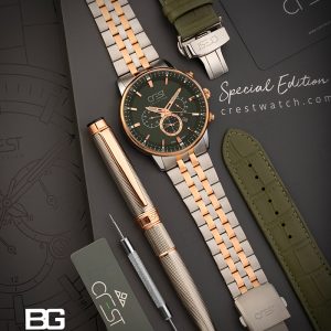 ساعت مردانه کرست مدل CREST 9027