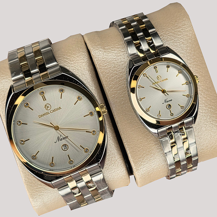ساعت ست زنانه و مردانه دنیل سزار مدل DANIEL CAESAR DC1156GL