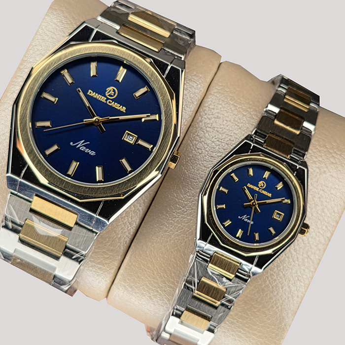 ساعت ست زنانه و مردانه دنیل سزار مدل DANIEL CAESAR DC1245GL