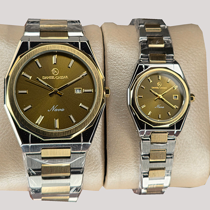 ساعت ست زنانه و مردانه دنیل سزار مدل DANIEL CAESAR DC1245GL