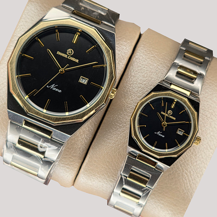 ساعت ست زنانه و مردانه دنیل سزار مدل DANIEL CAESAR DC1250GL