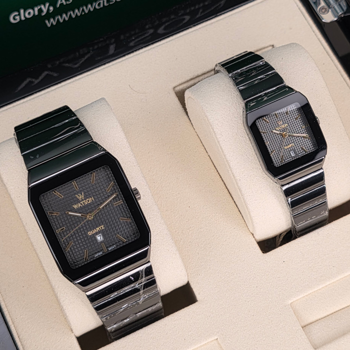 ساعت ست مردانه و زنانه واتسون مدل WATSON W1275GL.709
