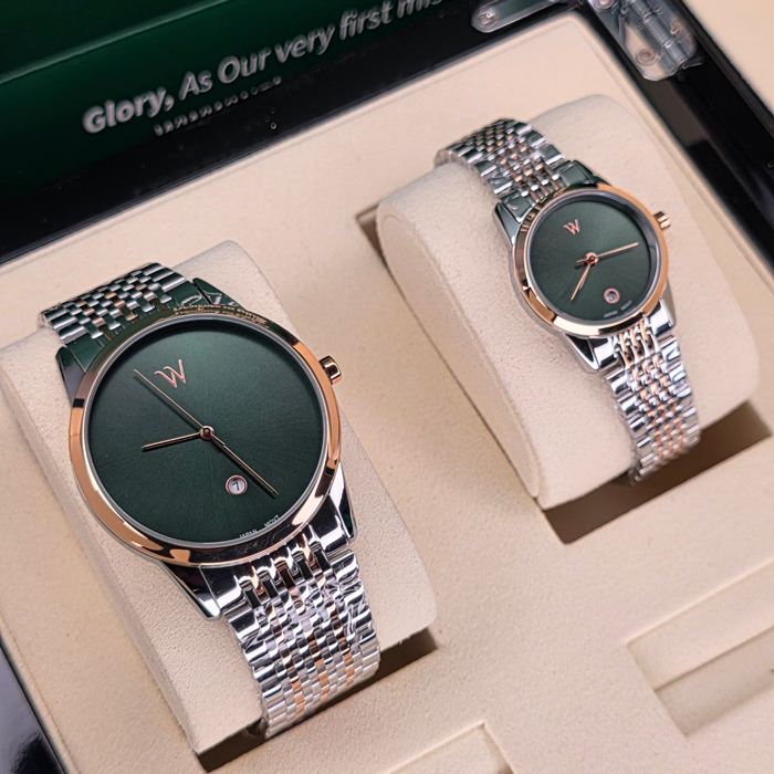 ساعت ست مردانه و زنانه واتسون مدل WATSON W1276GL.344