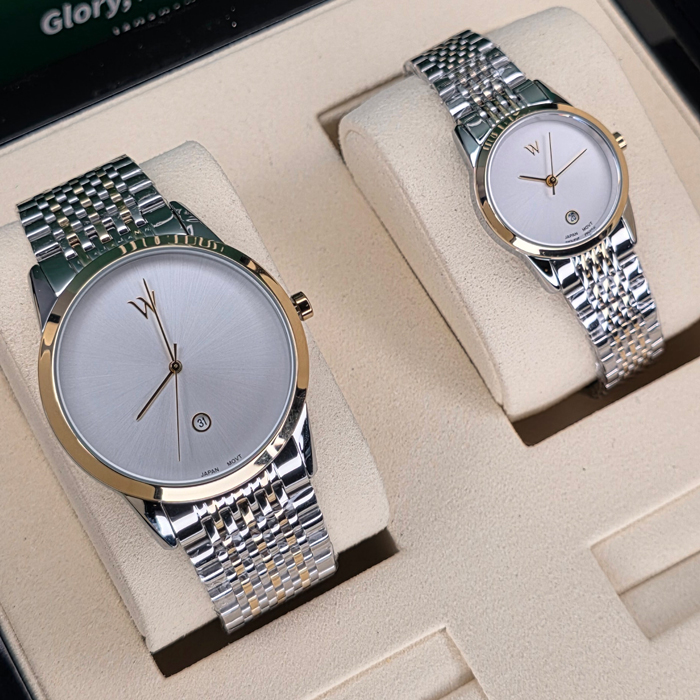 ساعت ست مردانه و زنانه واتسون مدل WATSON W1276GL.351