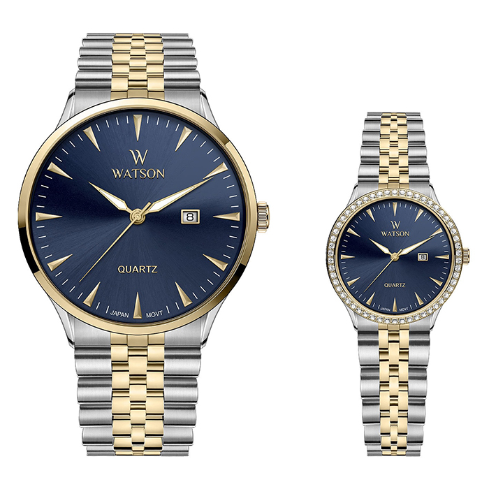 ساعت ست زنانه و مردانه واتسون مدل WATSON W1240GL.345