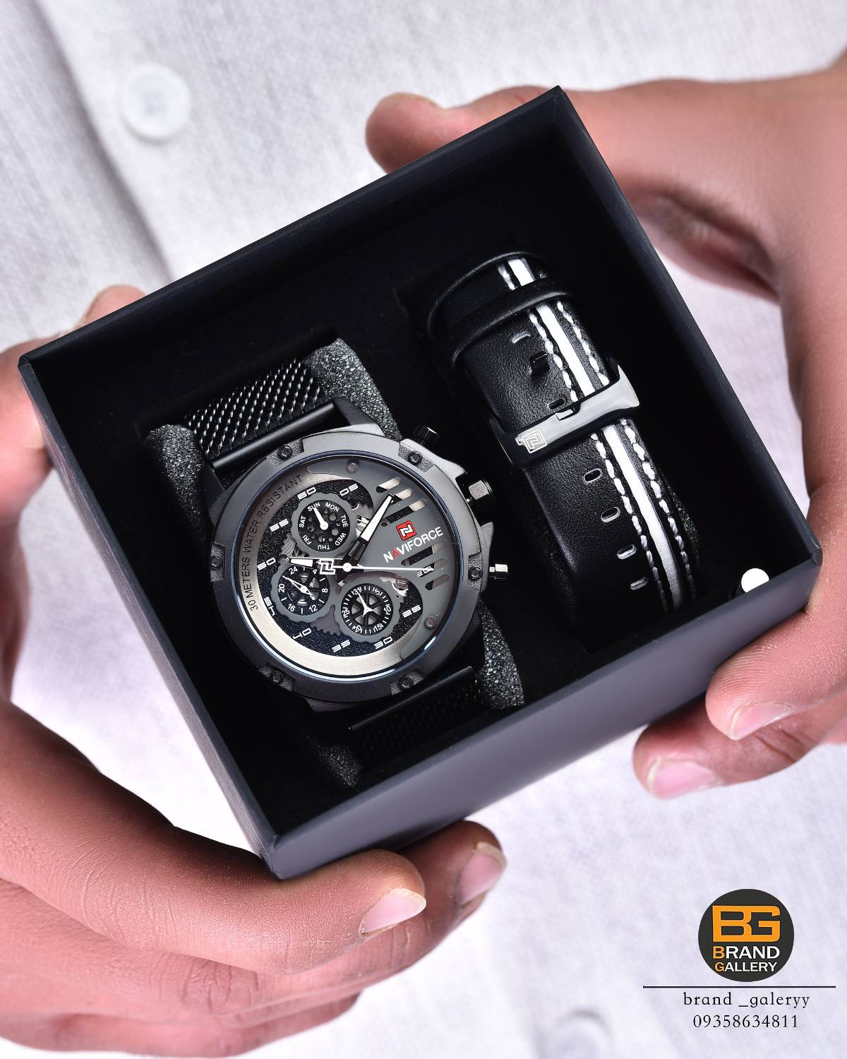 ساعت مردانه نیوی فورس مدل NAVIFORCE NF9110