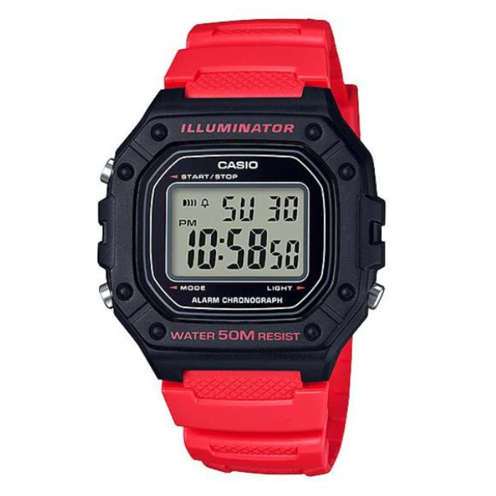 ساعت مردانه کاسیو مدل CASIO W-218H-4B