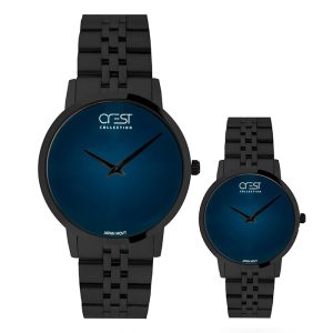 ساعت ست زنانه مردانه کرست مدل CREST 9074-9