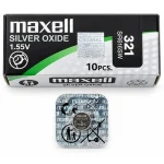 باتری سکه‌ای ساعت Maxell مدل 321 / SR616SW