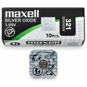 باتری سکه‌ای ساعت Maxell مدل 321 / SR616SW