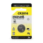 باتری سکه‌ای لیتیومی Maxell مدل CR2016