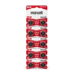 باتری سکه‌ای آلکالاین Maxell مدل LR44 / A76