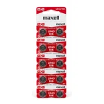 باتری سکه‌ای آلکالاین Maxell مدل LR43 / 186