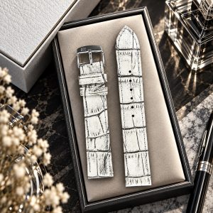 بند ساعت چرمی پی جی مدل PG18MM(سایز18)