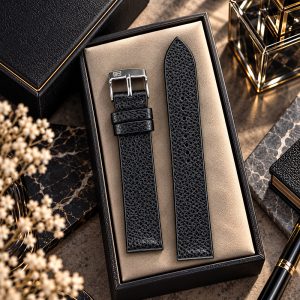بند ساعت چرمی پی جی مدل PG18MM(سایز18)