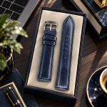 بند ساعت چرمی پی جی مدل PG18MM(سایز18)