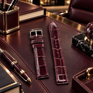 بند ساعت چرمی پی جی مدل PG20MM(سایز20)