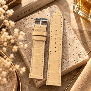 بند ساعت چرمی پی جی مدل PG20MM(سایز20)