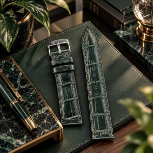 بند ساعت چرمی پی جی مدل PG20MM(سایز20)