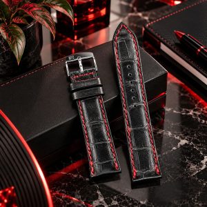 بند ساعت چرمی پی جی مدل PG20MM(سایز20)