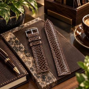 بند ساعت چرمی پی جی مدل PG20MM(سایز20)