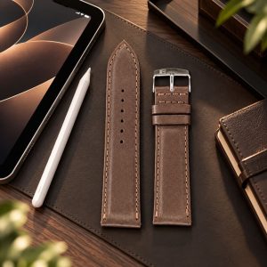 بند ساعت چرمی پی جی مدل PG22MM(سایز22)