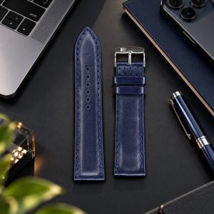 بند ساعت چرمی پی جی مدل PG22MM(سایز22)
