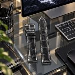بند ساعت چرمی پی جی مدل PG22MM(سایز22)