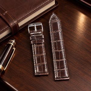 بند ساعت چرمی پی جی مدل PG22MM(سایز22)