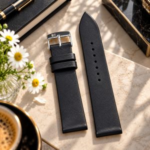 بند ساعت چرمی پی جی مدل PG24MM(سایز24)