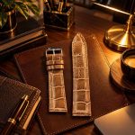 بند ساعت چرمی پی جی مدل PG24MM(سایز24)