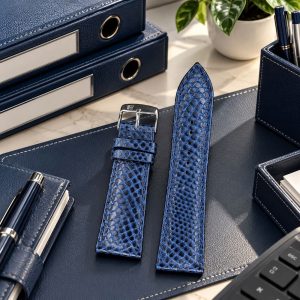 بند ساعت چرمی پی جی مدل PG24MM(سایز24)