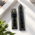 بند ساعت چرمی پی جی مدل PG24MM(سایز24)