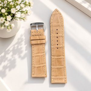 بند ساعت چرمی پی جی مدل PG24MM(سایز24)