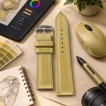 بند ساعت چرمی پی جی مدل PG24MM(سایز24)